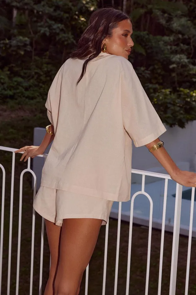 Runaway The Label Shorts RONNE SHORT Sand 8211 Women