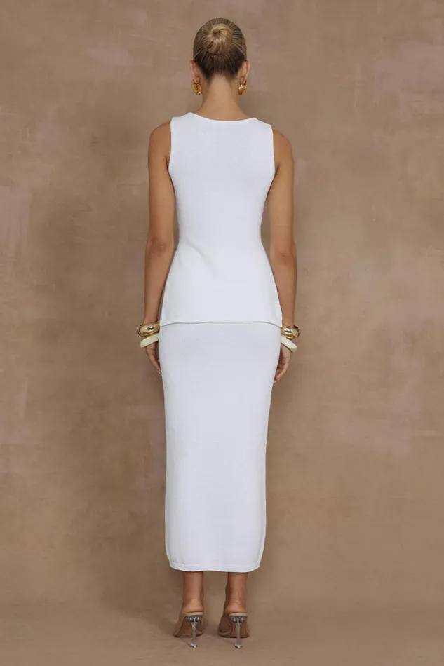 Runaway The Label Skirts NADINA MIDI SKIRT White 8211 Women