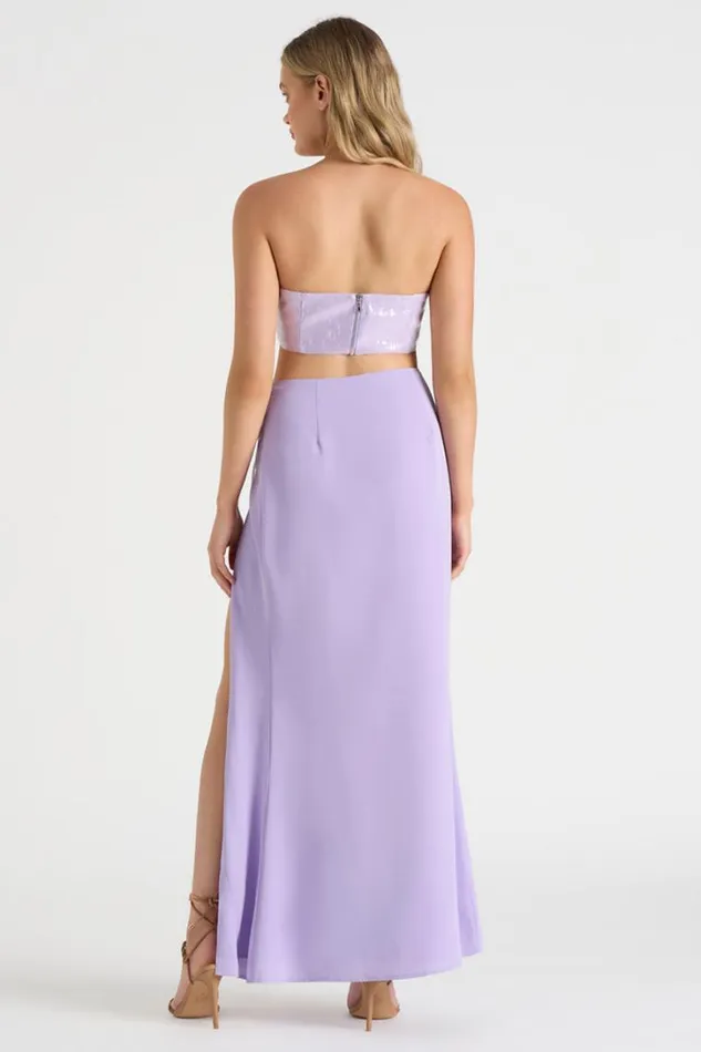 Runaway The Label Skirts THE DRAPED SKIRT Lilac 8211 Women Runaway The Label Skirts THE DRAPED SKIRT Lilac 8211 Women