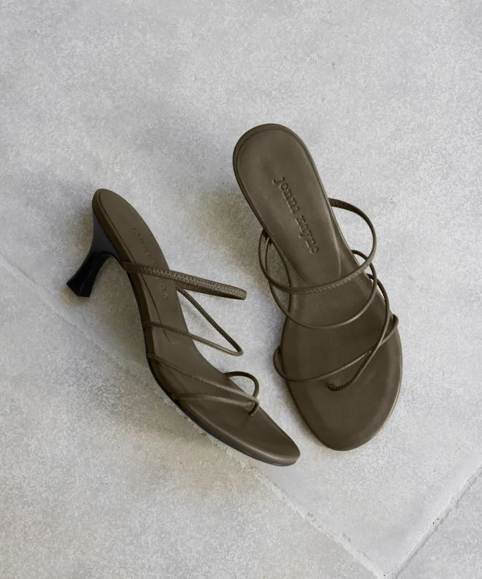 Sandals and Slides Women Jenni Kayne Eve Heeled Sandal Earthen