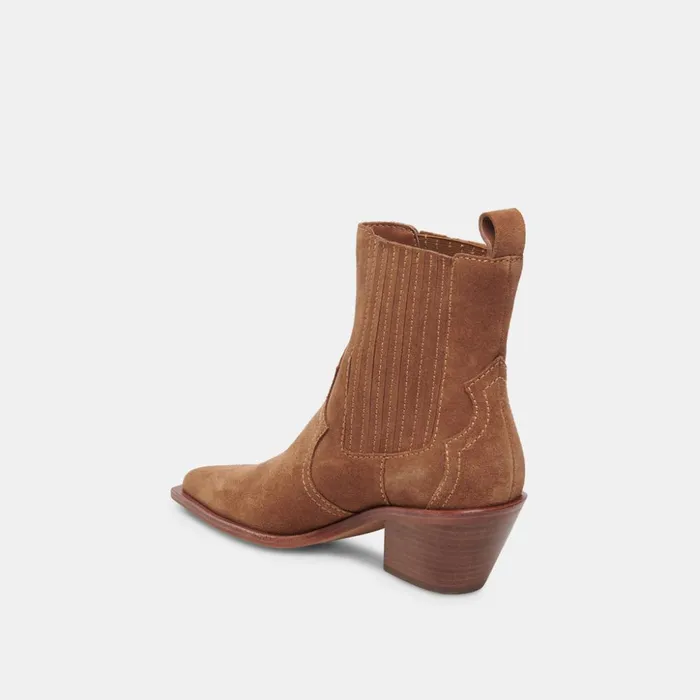 Senna Booties Chestnut Suede Women Dolce Vita Boots and Booties