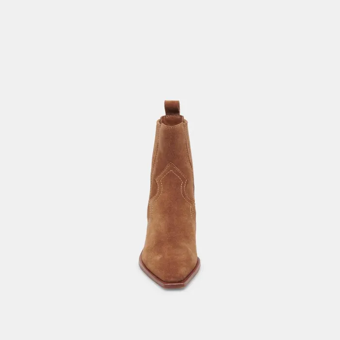 Senna Booties Chestnut Suede Women Dolce Vita Boots and Booties