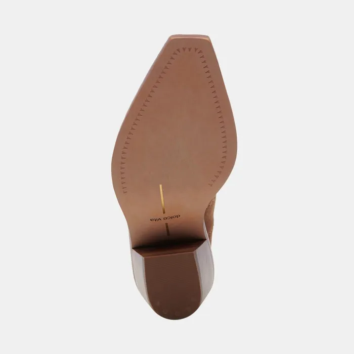 Senna Booties Chestnut Suede Women Dolce Vita Boots and Booties
