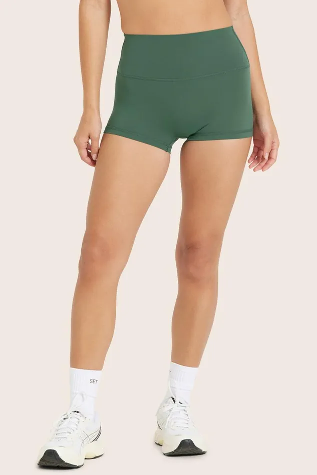 SET ACTIVE Activewear AIRLUXE BREATHE MINI SHORTS 8211 JUNIPER 8211 Women