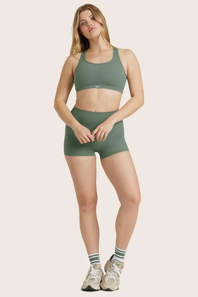 SET ACTIVE Activewear AIRLUXE BREATHE MINI SHORTS 8211 REFRESH 8211 Women