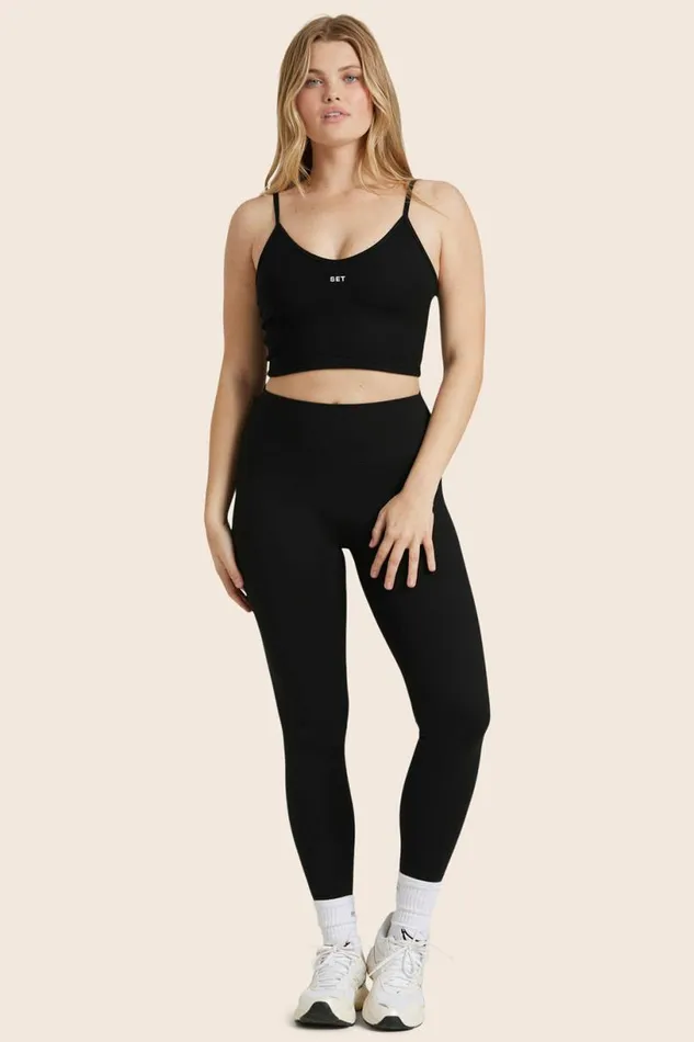 SET ACTIVE Activewear FORMCLOUD CLOUD HIGHRISE LEGGINGS 8211 ONYX 8211 Women