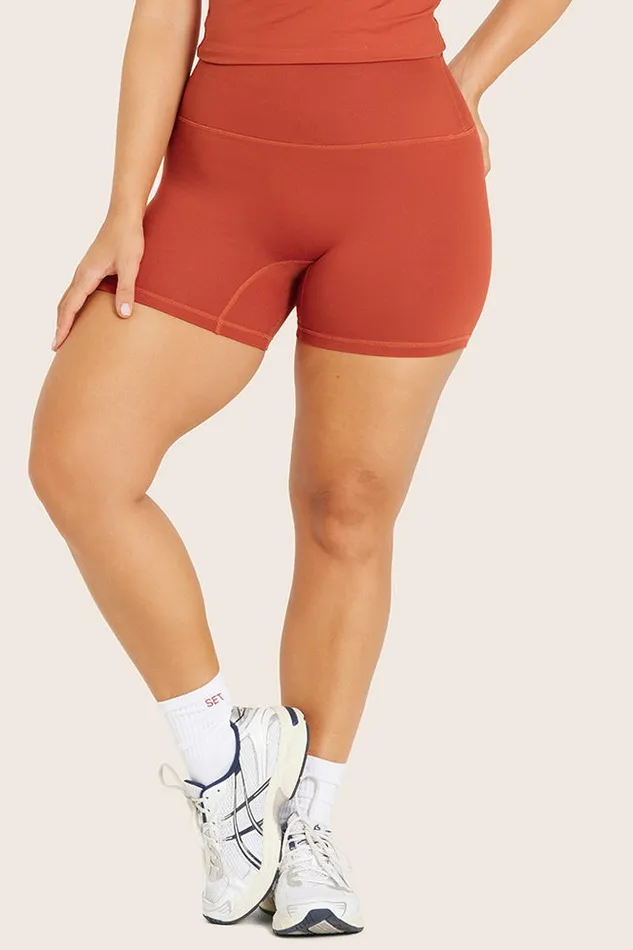 SET ACTIVE Activewear FORMCLOUD CLOUD SHORTS 8211 CAYENNE 8211 Women