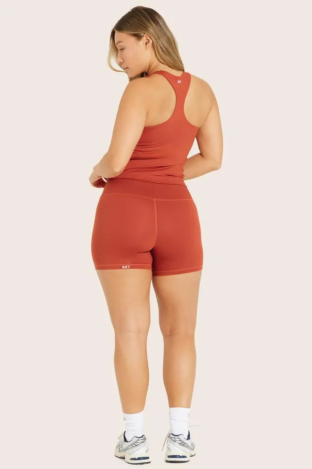 SET ACTIVE Activewear FORMCLOUD CLOUD SHORTS 8211 CAYENNE 8211 Women