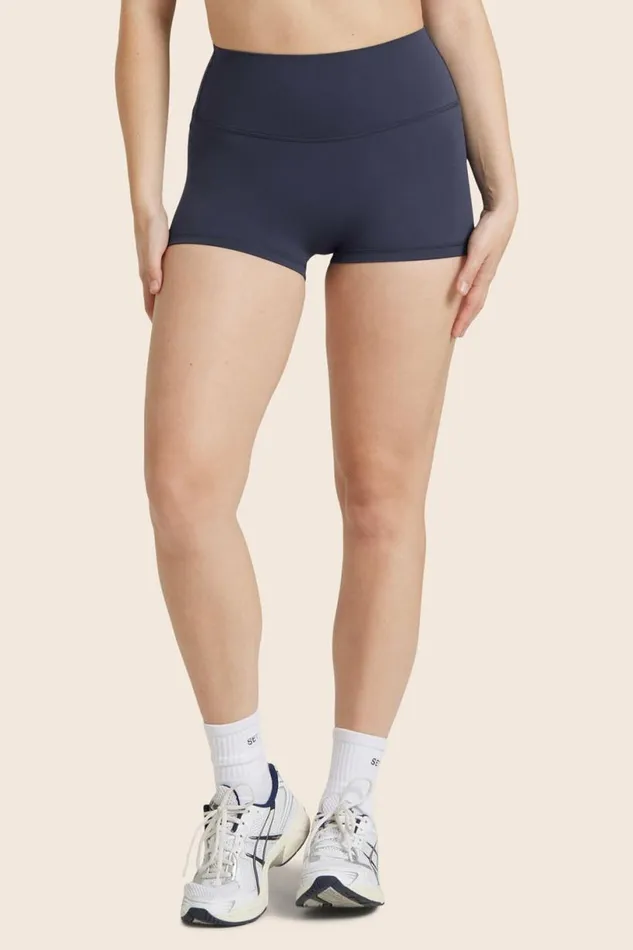 SET ACTIVE Bottoms AIRLUXE BREATHE MINI SHORTS 8211 SPADES 8211 Women