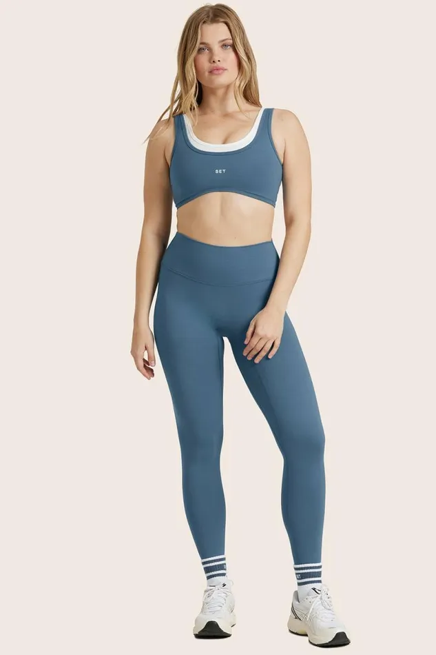 SET ACTIVE Bottoms FORMCLOUD CLOUD HIGHRISE LEGGINGS 8211 HYDRO 8211 Women