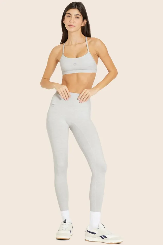 SET ACTIVE Bottoms FORMCLOUD REEBOK X SET CLOUD LEGGINGS 8211 HEATHER GREY 8211 Women