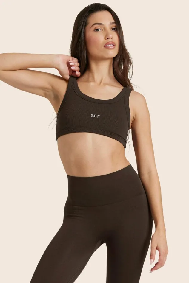 SET ACTIVE Bras SCULPTFLEX POWER HOLD BRA 8211 ESPRESSO 8211 Women