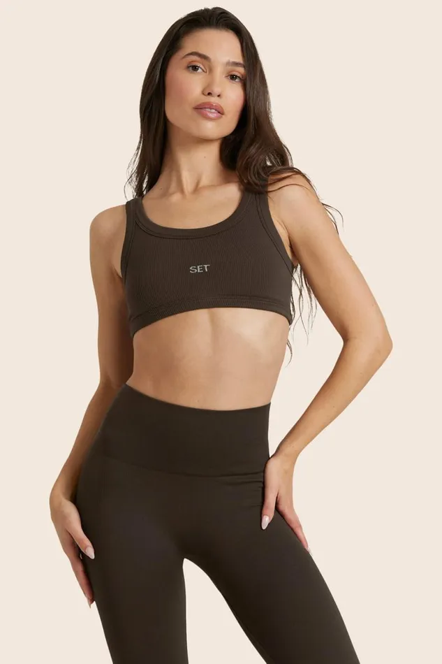 SET ACTIVE Bras SCULPTFLEX POWER HOLD BRA 8211 ESPRESSO 8211 Women
