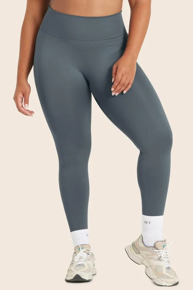 SET ACTIVE Leggings SCULPTFLEX POWER LEGGINGS 8211 SLATE 8211 Women