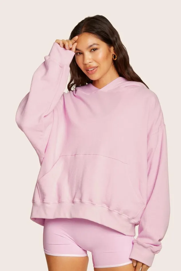 SET ACTIVE Tops LIGHTWEIGHT SWEATS CLASSIC HOODIE 8211 PRIMROSE 8211 Women