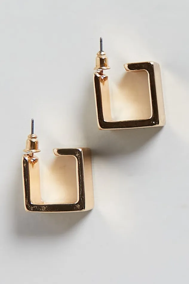 Sheela Hoop Earrings In Gold Women Showpo Earrings