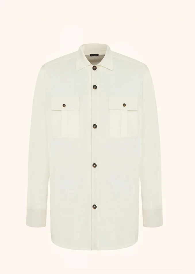 SHIRT JACKET CASHMERE Men Kiton Shirts