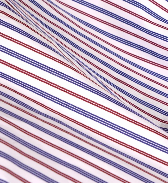 Shirts Men Sporty and Rich Vendome Oversized Shirt 8211 NavyRedWhite