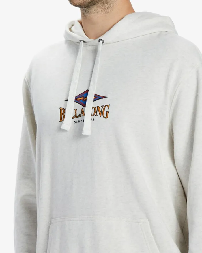 Short Sands Hoodie Light Grey Heather Men Billabong Hoodies and Fleece