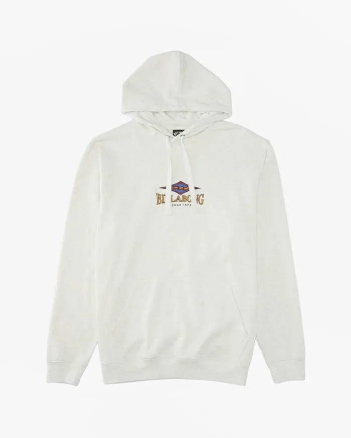 Short Sands Hoodie Light Grey Heather Men Billabong Hoodies and Fleece