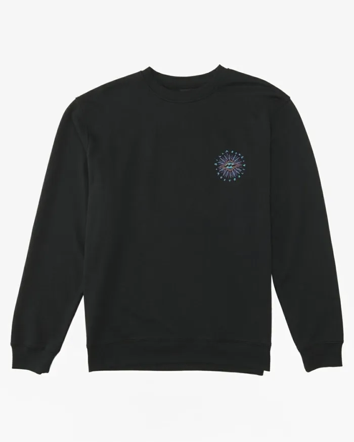 Short Sands Sweatshirt Black Men Billabong Hoodies and Fleece