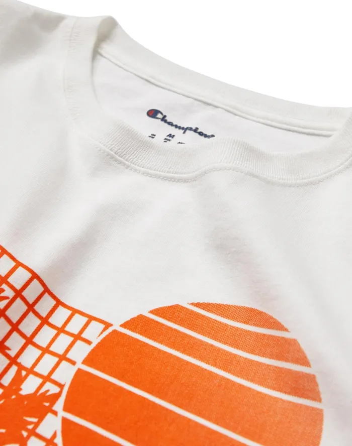 ShortSleeve TShirt Surfer Square White Men Champion TShirts and Tops