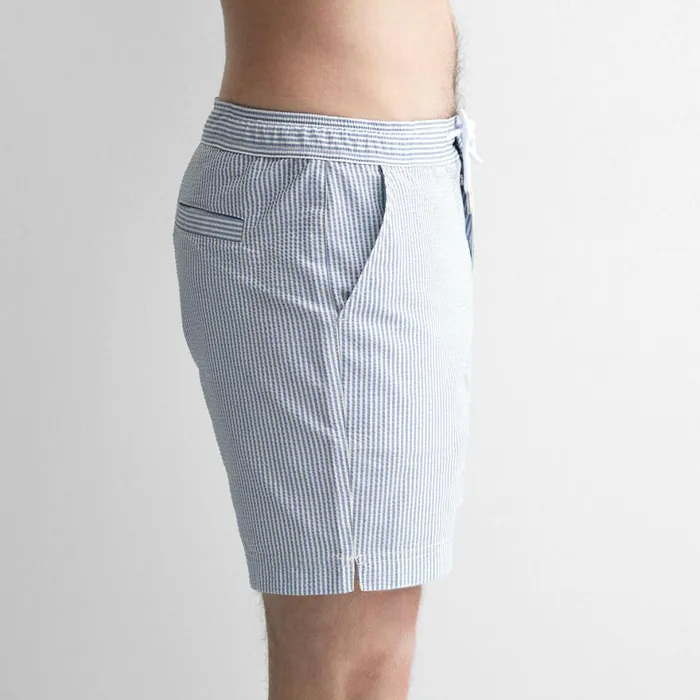 Shorts Men Oliver Sweeney Monforte Blue Stripe Shorts Men Oliver Sweeney Monforte Blue Stripe