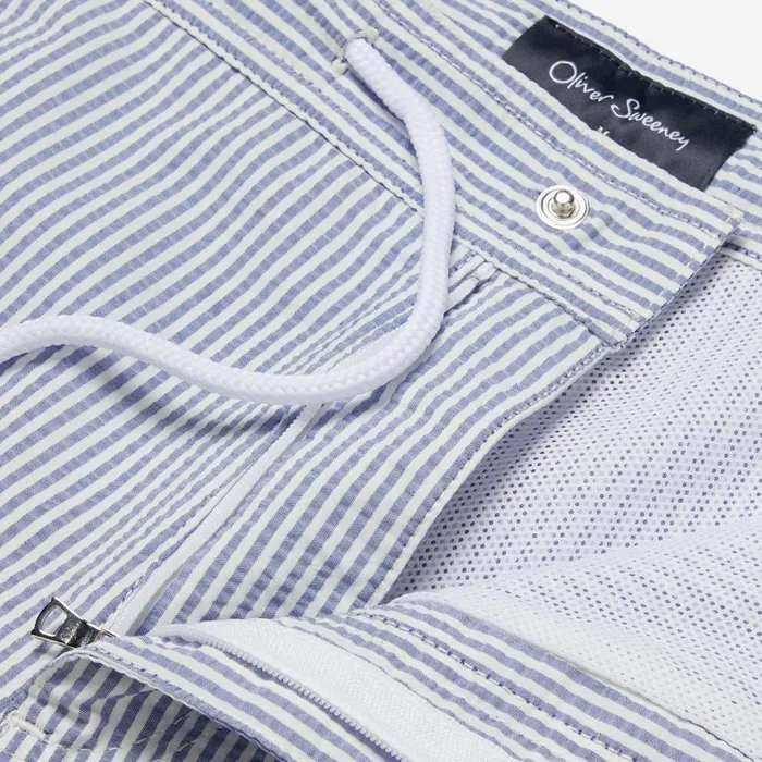Shorts Men Oliver Sweeney Monforte Blue Stripe Shorts Men Oliver Sweeney Monforte Blue Stripe