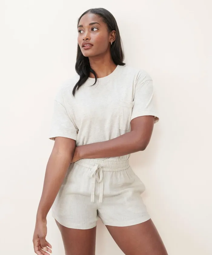 Shorts Women Jenni Kayne Breeze Shorts Natural