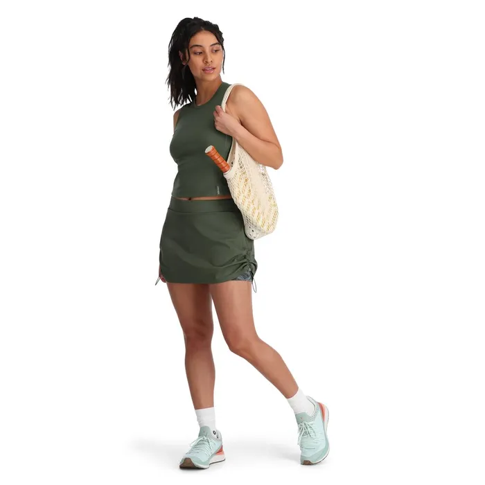 Shorts Womens Spyder Shift Skort 8211 Thyme Green