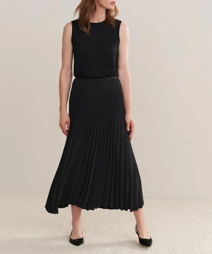 Skirts Women Jenni Kayne Pleated Skirt Black Black