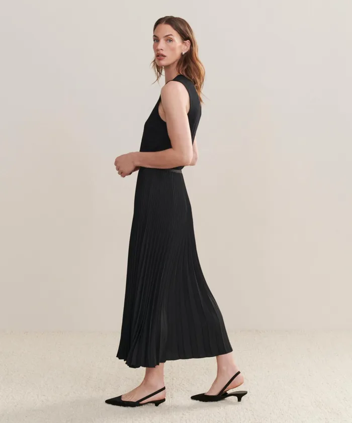 Skirts Women Jenni Kayne Pleated Skirt Black Black