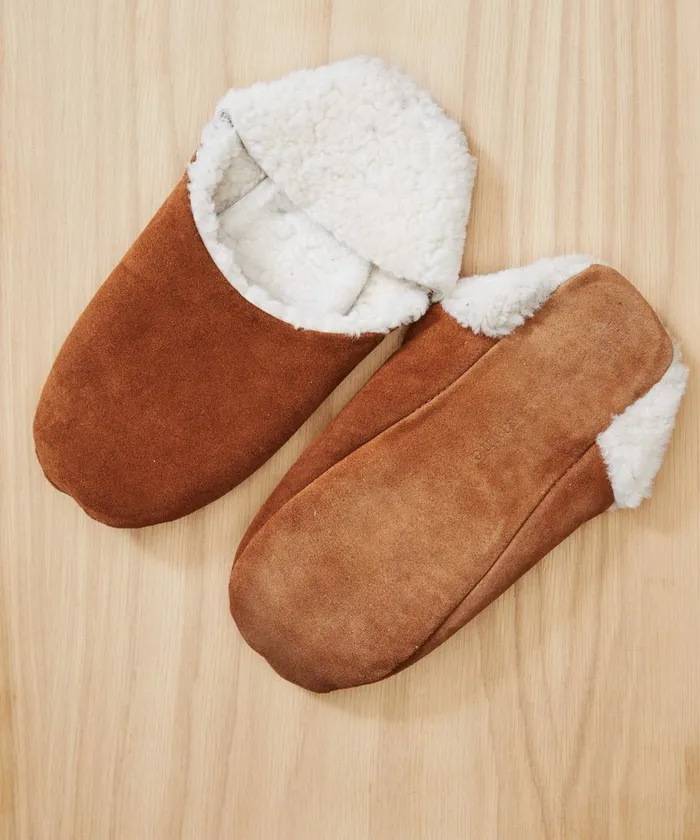 Slippers Women Jenni Kayne Suede Moroccan Slipper Saddle