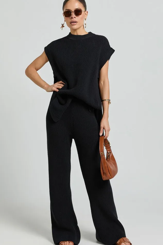 Sndys The Label 8211 Oak Pants In Black Women Showpo Pants
