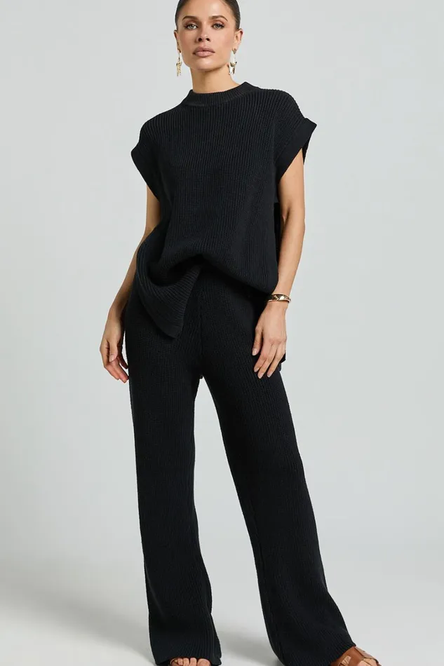 Sndys The Label 8211 Oak Pants In Black Women Showpo Pants