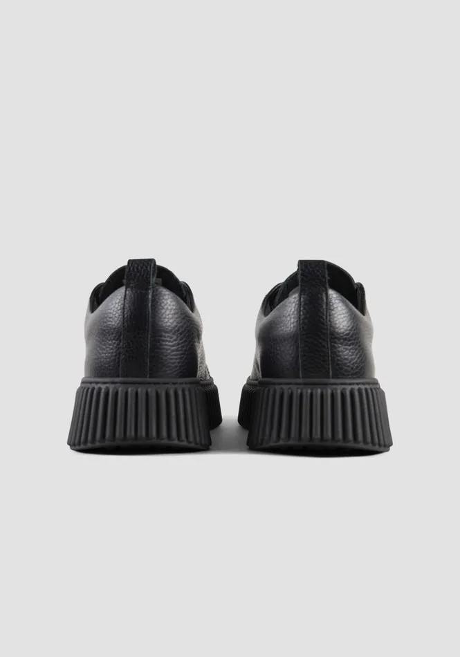 Sneakers Men Antony Morato Allen Sneakers In Black Leather Black