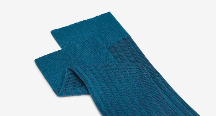 Socks Men Oliver Sweeney Cremona Teal Socks Men Oliver Sweeney Cremona Teal