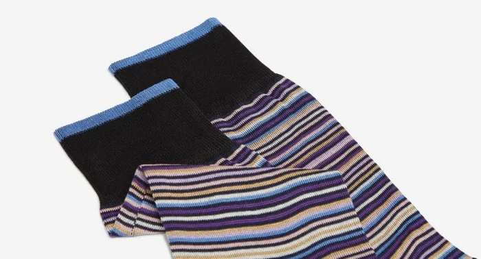 Socks Men Oliver Sweeney Nile Purple Socks Men Oliver Sweeney Nile Purple