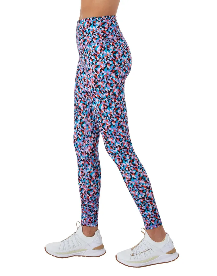 Soft Touch 78 Leggings Print 25034 Apres C Mini Geo Multi Women Champion Leggings