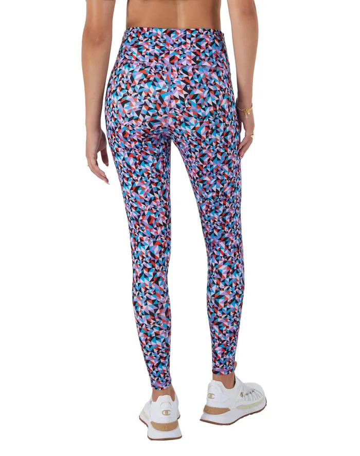 Soft Touch 78 Leggings Print 25034 Apres C Mini Geo Multi Women Champion Leggings