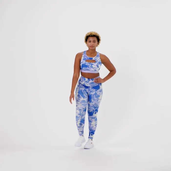 Soft Touch 78 Leggings Print 25034 Apres C Mini Geo Multi Women Champion Leggings