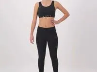 Soft Touch Period Leggings Moisture Wicking Anti Odor 25034 Black Women Champion Leggings