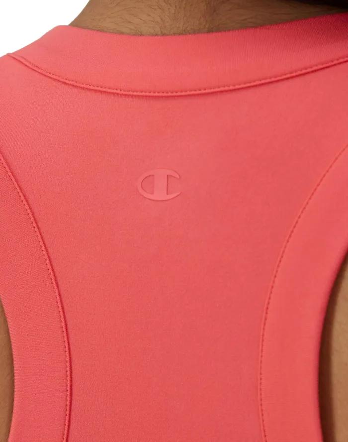 Soft Touch Ruched Tank Top High Tide Coral Women Champion TShirts and Tops