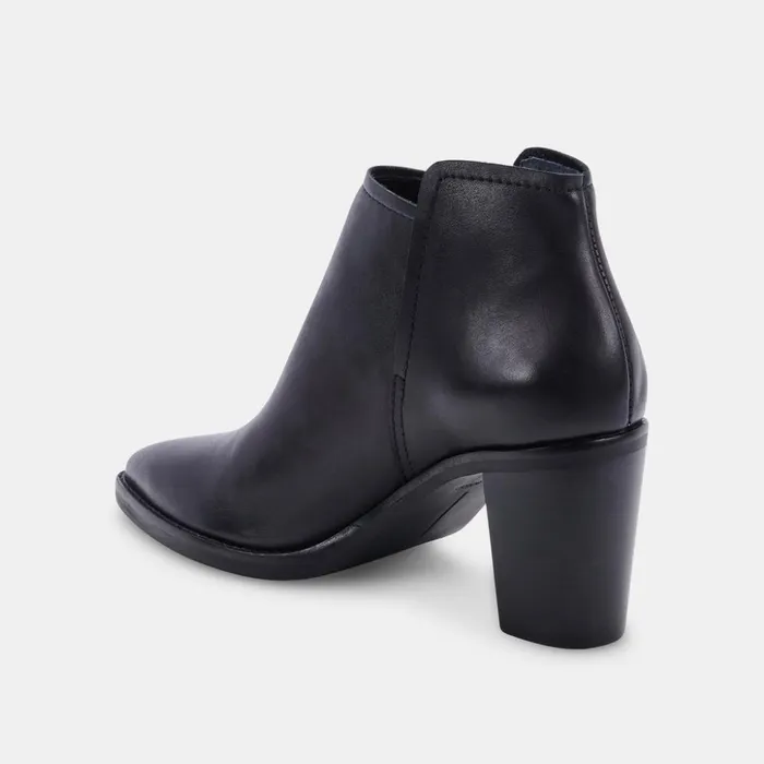 Spade Booties Black Leather Women Dolce Vita Boots and Booties