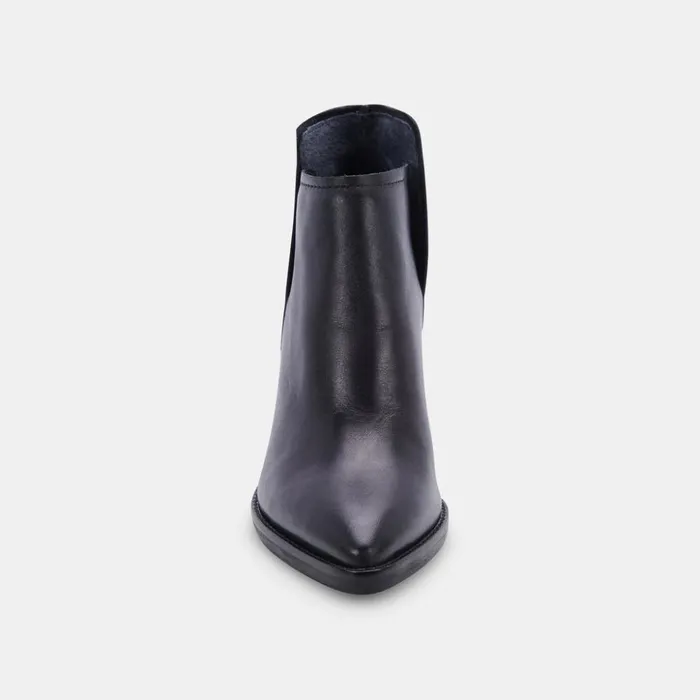 Spade Booties Black Leather Women Dolce Vita Boots and Booties