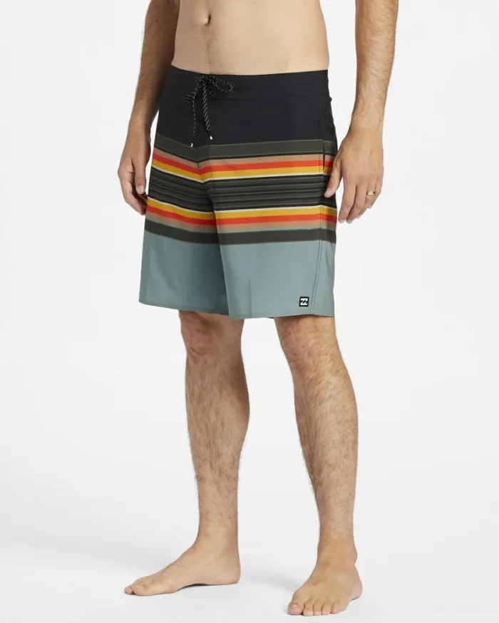 Spinner Lo Tide 18034 Boardshorts Sage Men Billabong Side Pockets