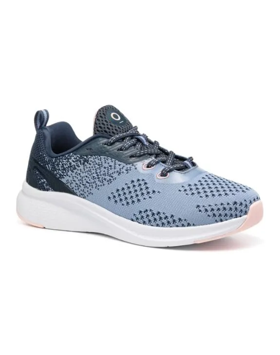 Spirit Trainers Dusty Blue Women Hotter Flat Shoes