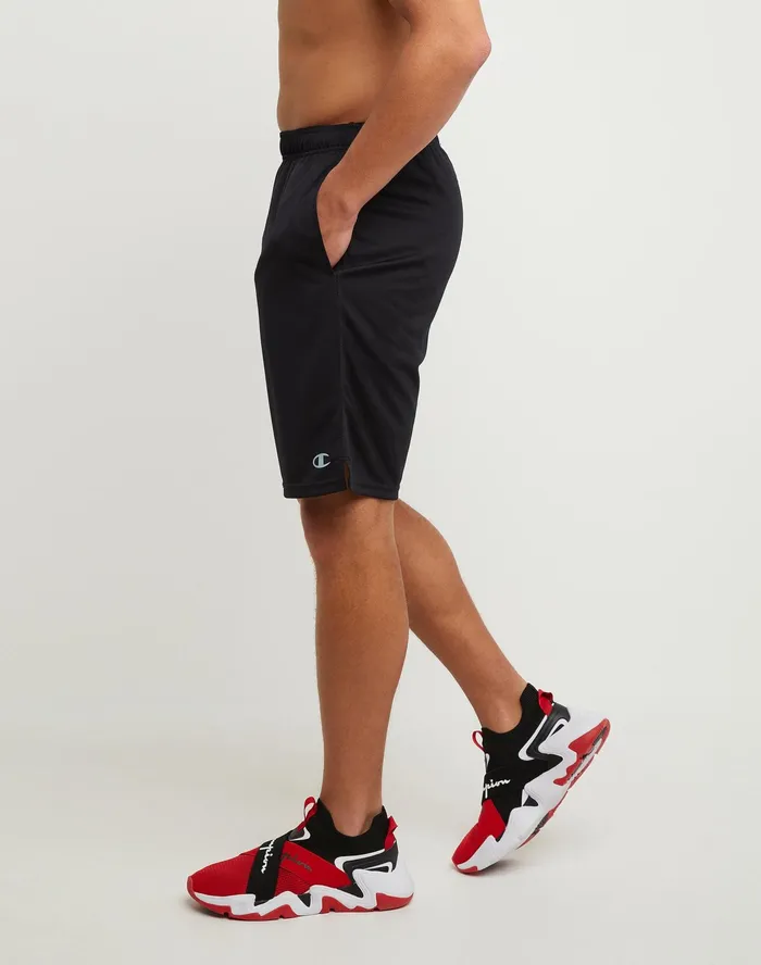 Sport Shorts Moisture Wicking 10034 Black Men Champion Shorts