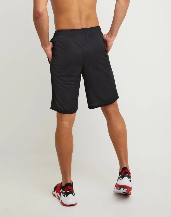 Sport Shorts Moisture Wicking 10034 Black Men Champion Shorts