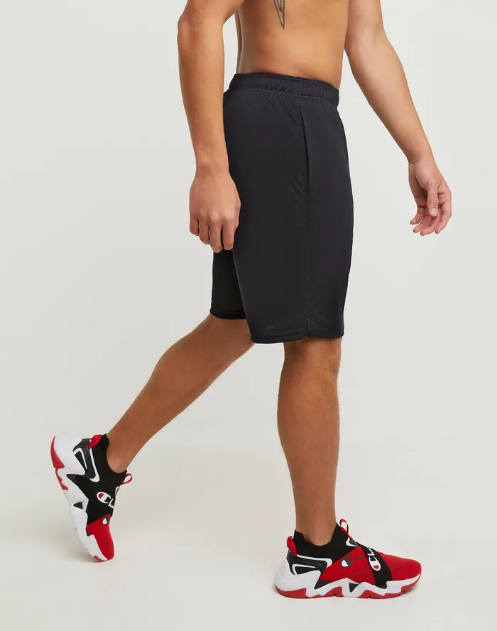 Sport Shorts Moisture Wicking 10034 Black Men Champion Shorts